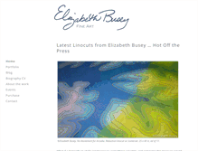 Tablet Screenshot of elizabethbusey.com